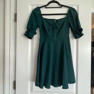 NWT Lulus Green Mini Dress
